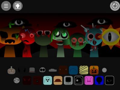 Screenshot Sprunki Halloween Sprunk Box Mod APK