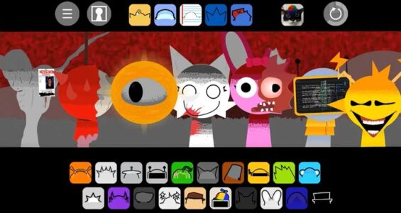 Screenshot Horror Sprunki Retake Music Mod APK