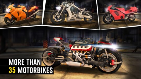 Screenshot MotorBike : Drag Racing Game Mod APK