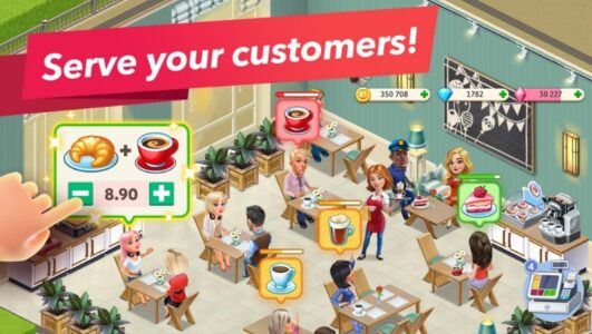 Screenshot My Cafe Mod APK