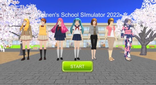 Screenshot Women's School Simulator 2022 Mod APK