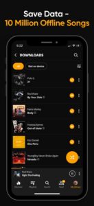 Screenshot Audiomack Mod APK