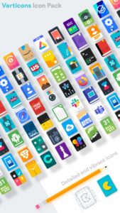 Screenshot Verticons Icon Pack Mod APK