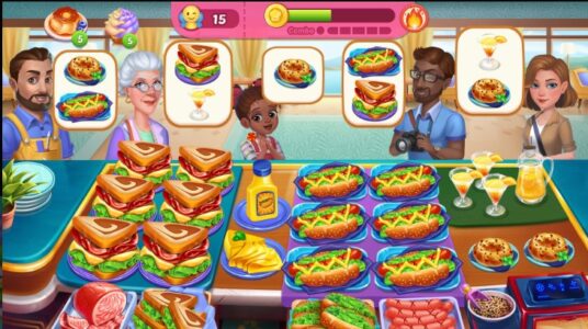 Screenshot Delicious Island: Cooking game Mod APK