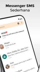 Screenshot Simple SMS Messenger Mod APK