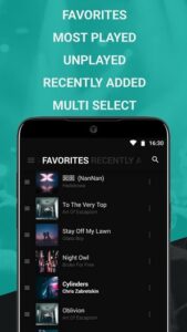 Screenshot BlackPlayer EX Music Player Mod APK