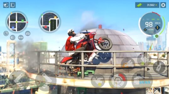 Screenshot Real Motocycle Driving Game 3D Mod APK