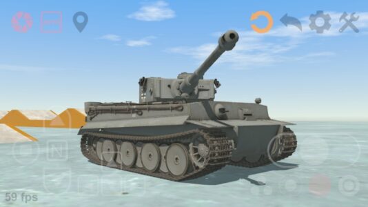 Screenshot Tank Physics Mobile Mod APK