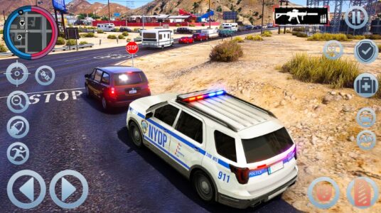 Screenshot Police Game Transport Truck Mod APK