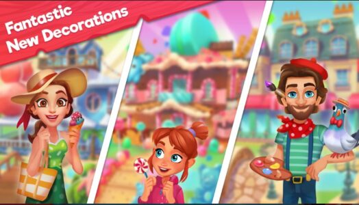 Screenshot Delicious B&B: Decor & Match 3 Mod APK