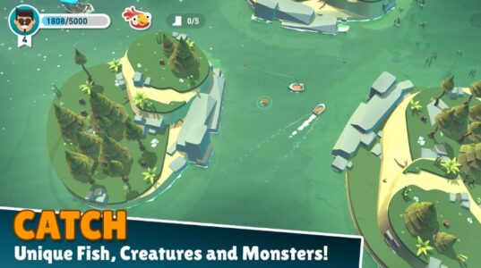 Screenshot Creatures of the Deep: Fishing Mod APK