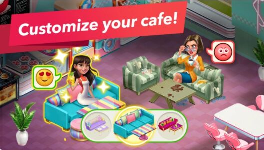 Screenshot My Cafe Mod APK