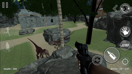 Screenshot Dino Fear (demo) Mod APK