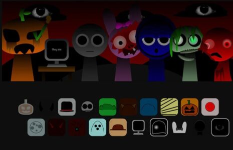 Screenshot Sprunki Halloween Sprunk Box Mod APK