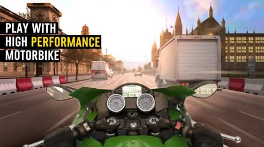 Screenshot MotorBike : Drag Racing Game Mod APK