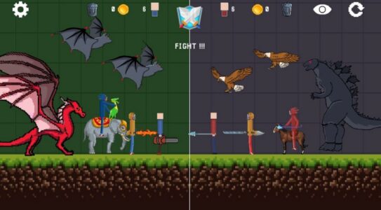 Screenshot Ragdoll War: Monster Simulator Mod APK