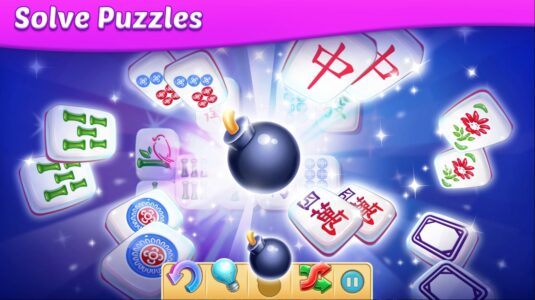 Screenshot Mahjong Jigsaw Puzzle Game Mod APK