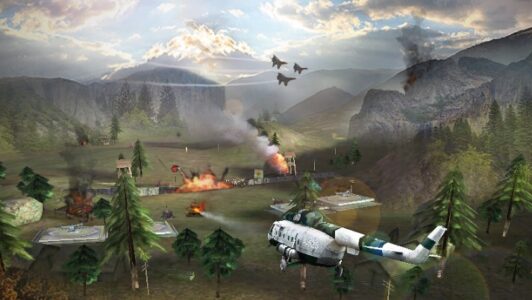 Screenshot Gunship 3D- Helicopter Battle Mod APK