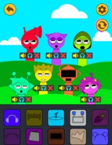 Screenshot Music Beats: Cute or Scary Mod APK