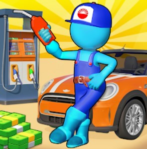 Descargar Gas Station: Idle Game Mod Apk v1.0.1 (recursos ilimitados) última versión 2025