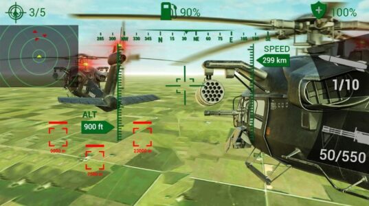 Screenshot Gunship Heli War - Simulator Mod APK