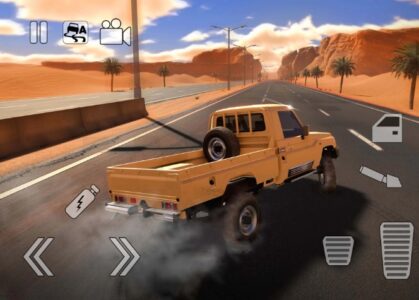 Screenshot Highway Drifter Mod APK