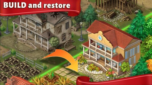 Screenshot Janes Farm: Family farm game Mod APK