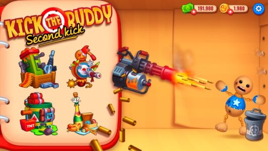 Screenshot Kick The Buddy Remastered Mod APK