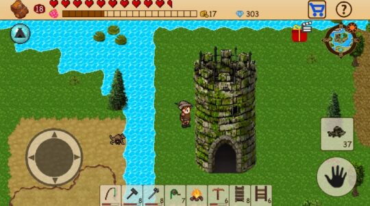 Screenshot Survival RPG: Open World Pixel Mod APK