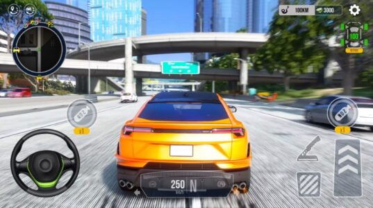 Screenshot Highway Car Crash Simulator Mod APK