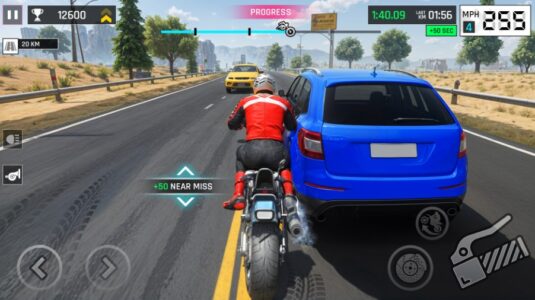 Screenshot City Traffic Bike Simulator Mod APK