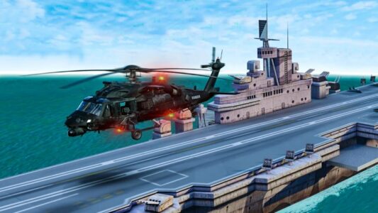 Screenshot Gunship Heli War - Simulator Mod APK