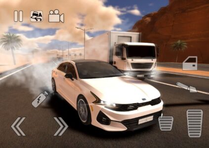 Screenshot Highway Drifter Mod APK