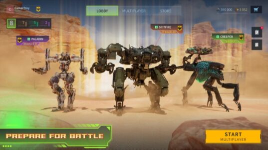 Screenshot Armor Attack: robot PvP game Mod APK