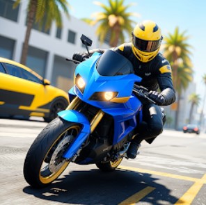 Download City Traffic Bike Simulator Mod APK v0.1.14 (NO ADS) Latest 2025