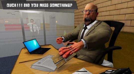 Screenshot Scary Boss: The Office Games Mod APK