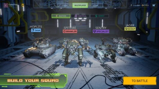 Screenshot Armor Attack: robot PvP game Mod APK