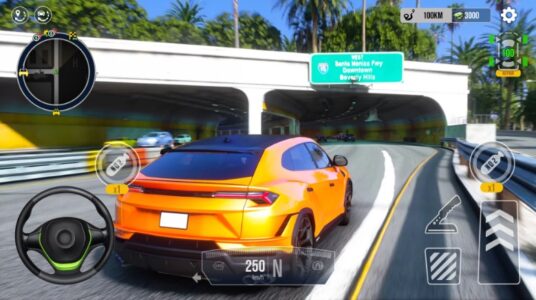 Screenshot Highway Car Crash Simulator Mod APK