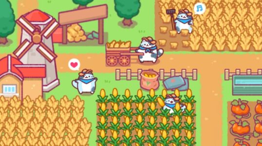 Screenshot Cat Town Valley: Healing Farm Mod APK