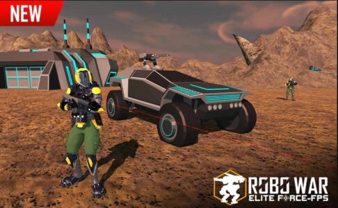 Screenshot Real Robots War Gun Shoot 3D Mod APK