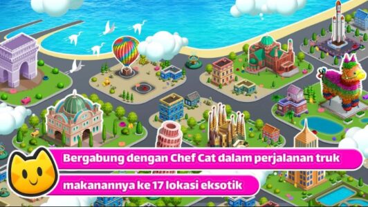 Screenshot Chef Cat Ava™ Cooking Mania Mod APK