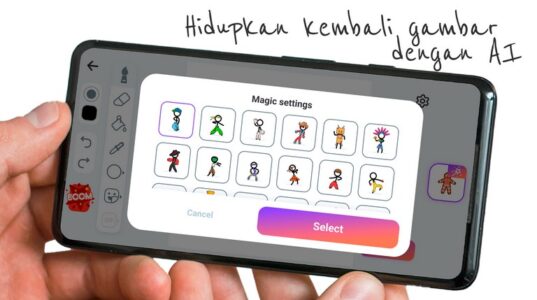 Screenshot Stickman: Draw Animation Mod APK