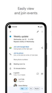 Screenshot Google Calendar Mod APK