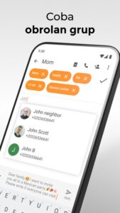 Screenshot Simple SMS Messenger Mod APK