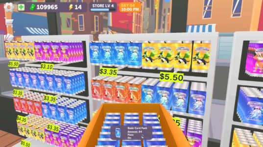 Screenshot Trading Card Store Simulator Mod APK