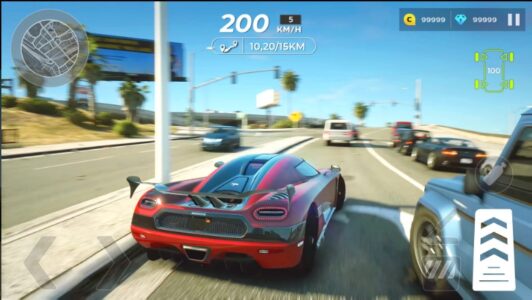 Screenshot Car Racing Game: Street Legend Mod APK