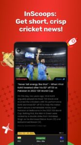 Screenshot CricRocket: Live Cricket Score Mod APK