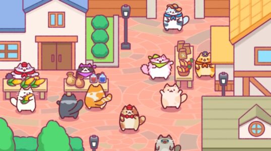 Screenshot Cat Town Valley: Healing Farm Mod APK