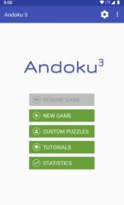 Screenshot Andoku Sudoku 3 Mod APK