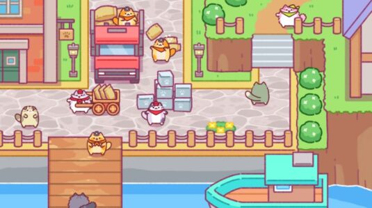 Screenshot Cat Town Valley: Healing Farm Mod APK